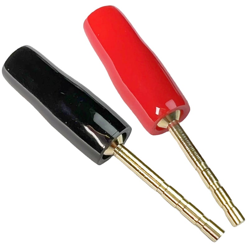 CESS Banana Pin Plug Open Screw Type Cable Connector - Tip Banana Plugs (20 Pack) - Image 2